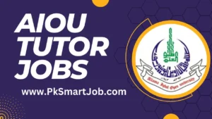 AIOU Tutor Jobs 2024 Apply Online